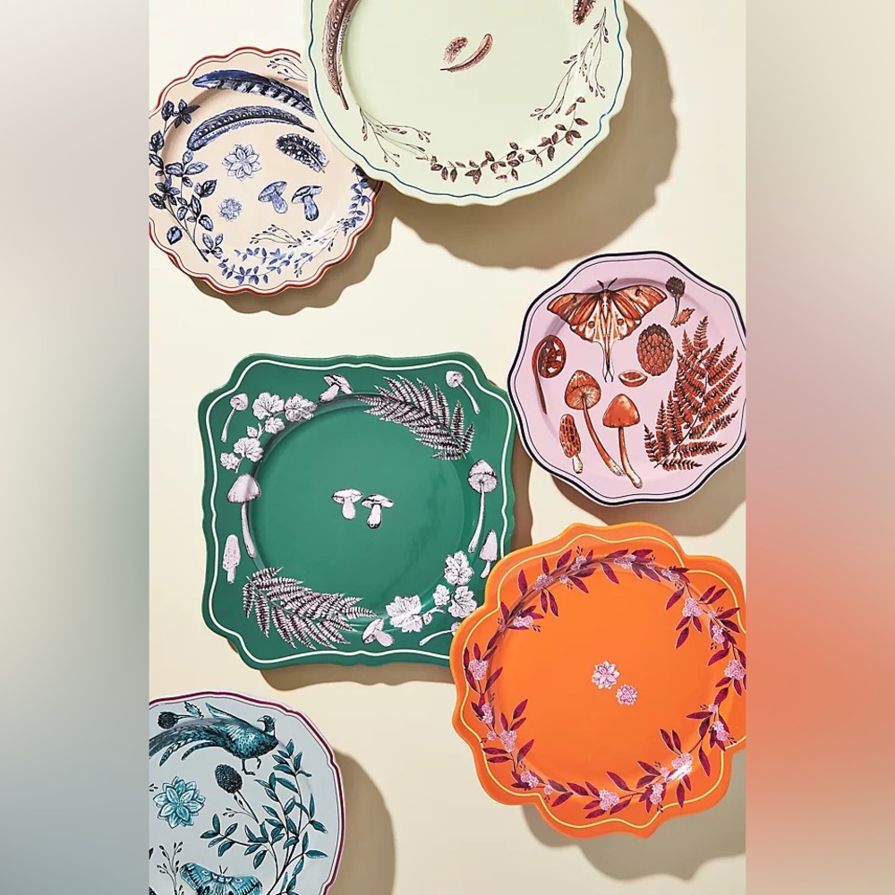 Anthropologie Elin Dessert Salad Plate - Picture 6 of 7
